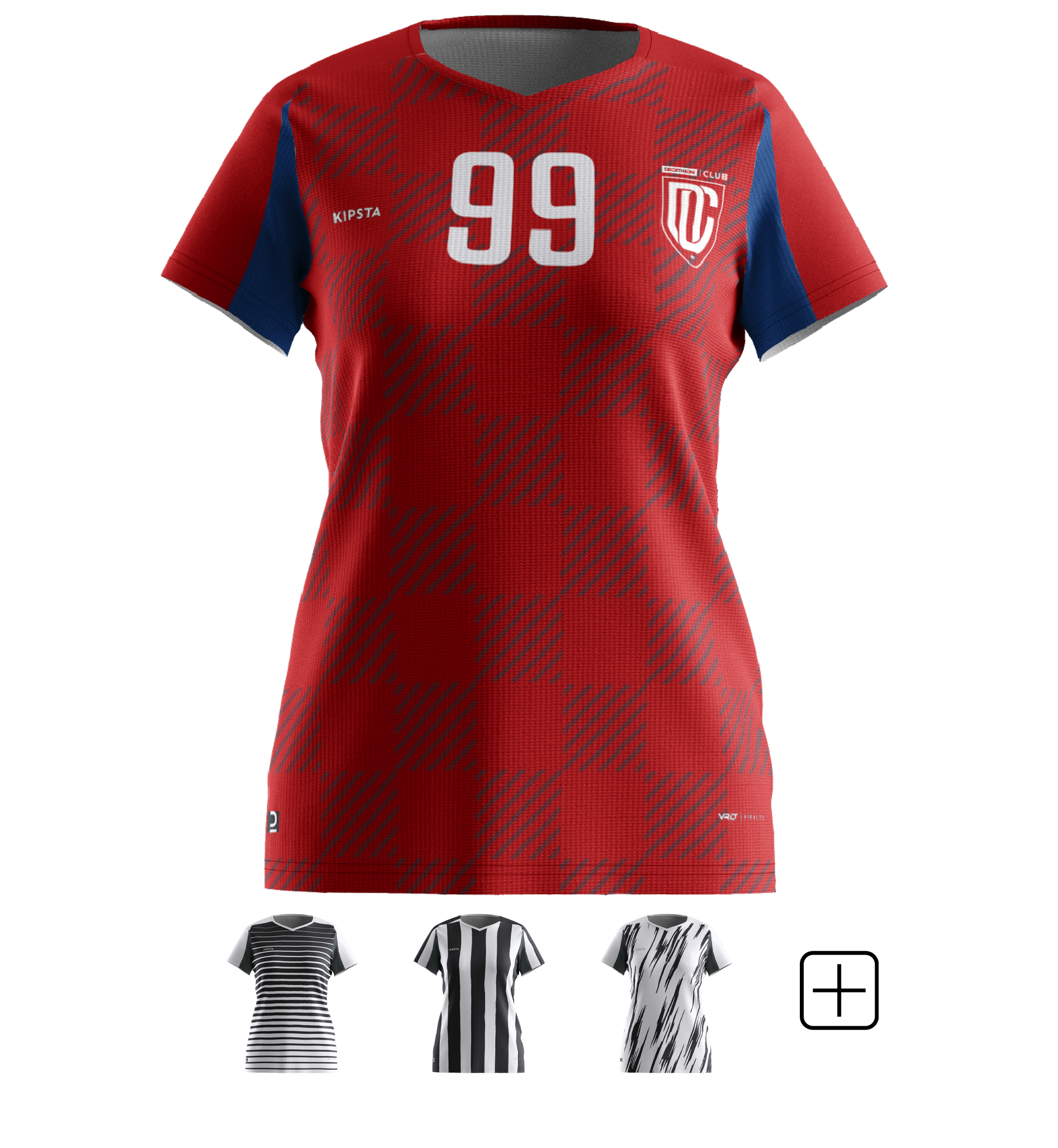 Women short sleeved goalkeeper football shirt viralto i