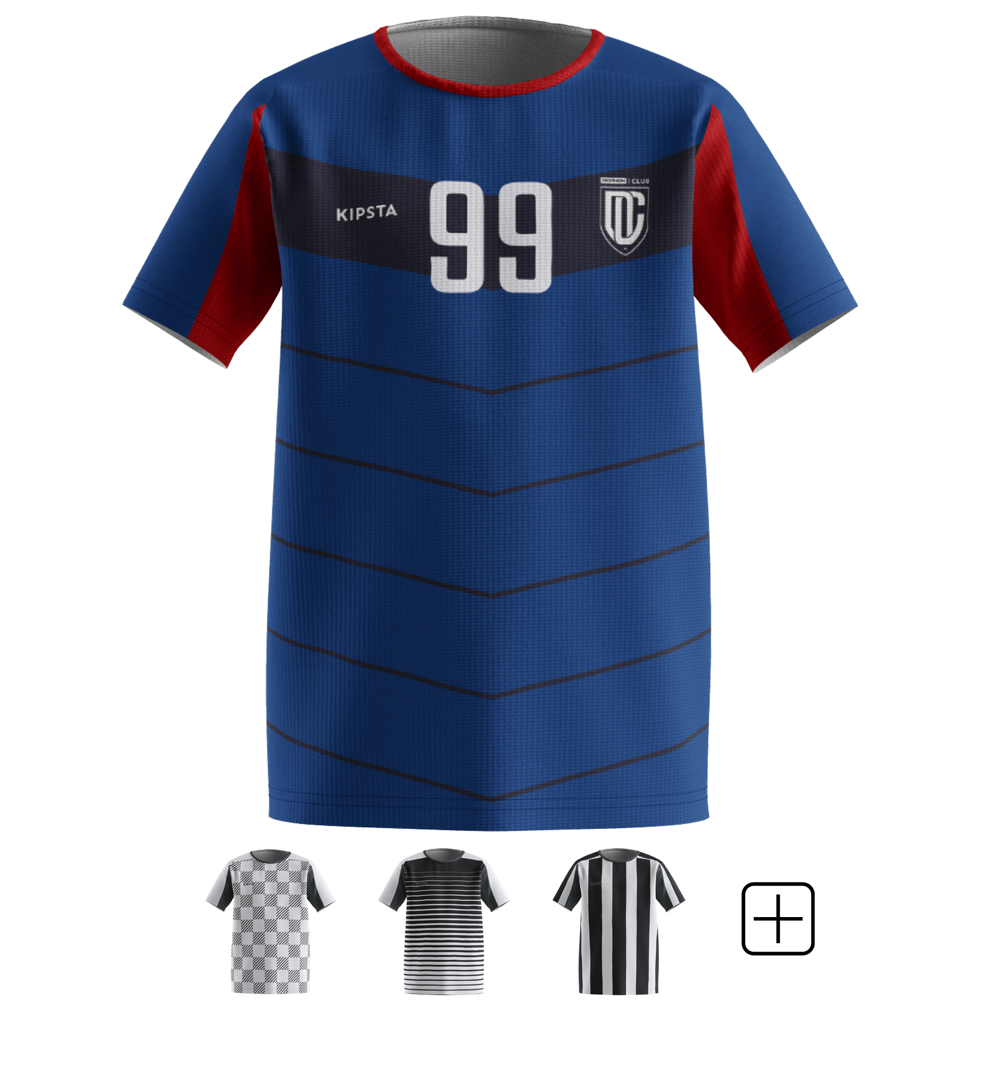 Junior short sleeved football shirt viralto i