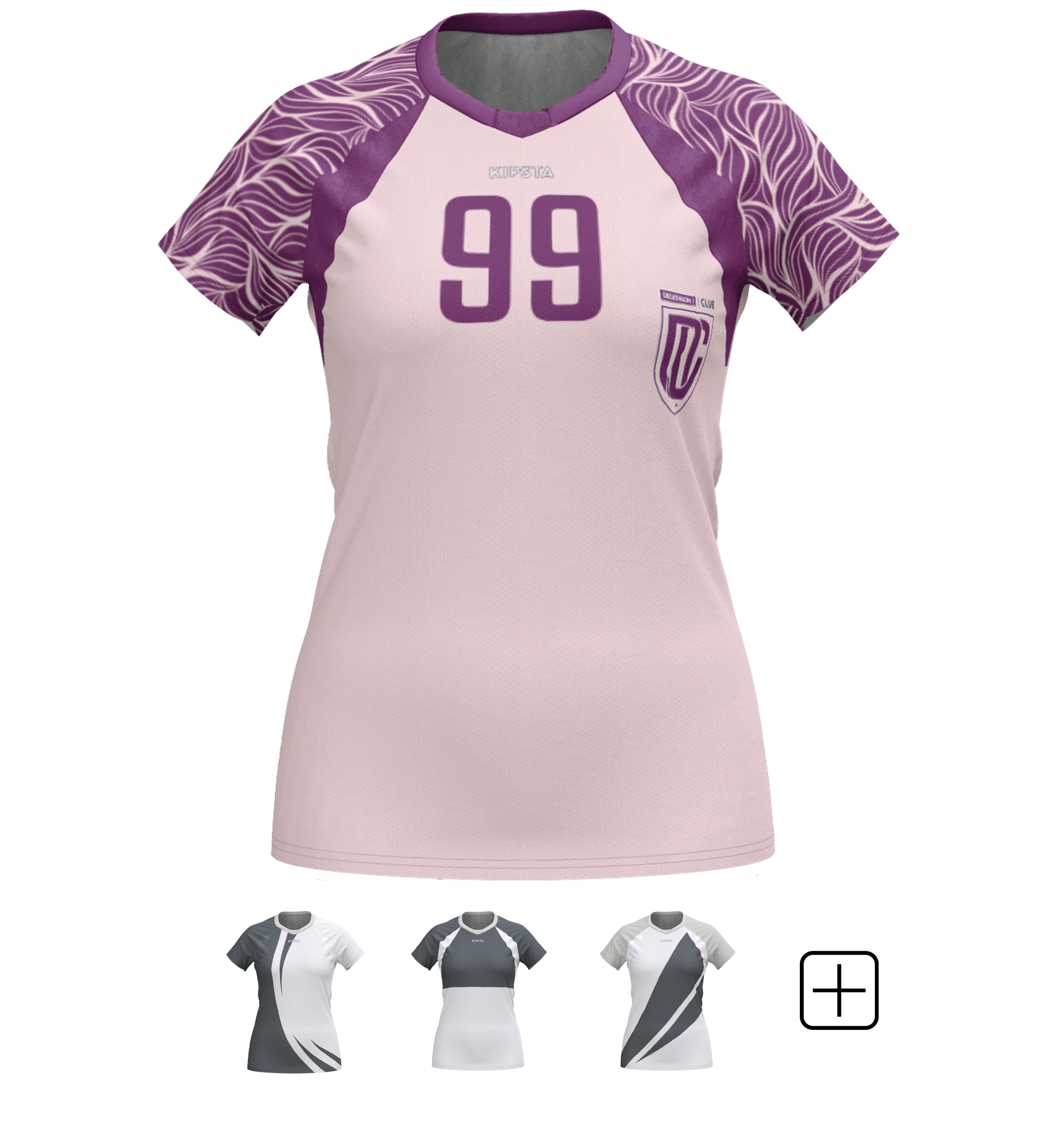 Women libero volleyball shirt v500