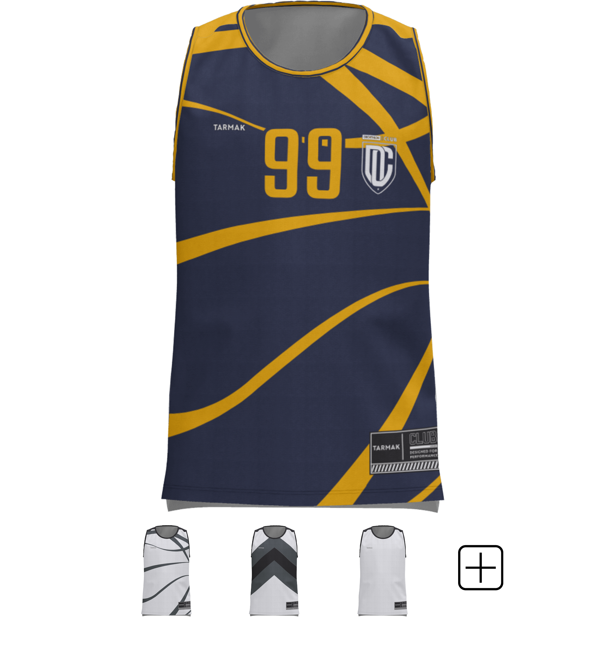 Junior basketball jersey t500