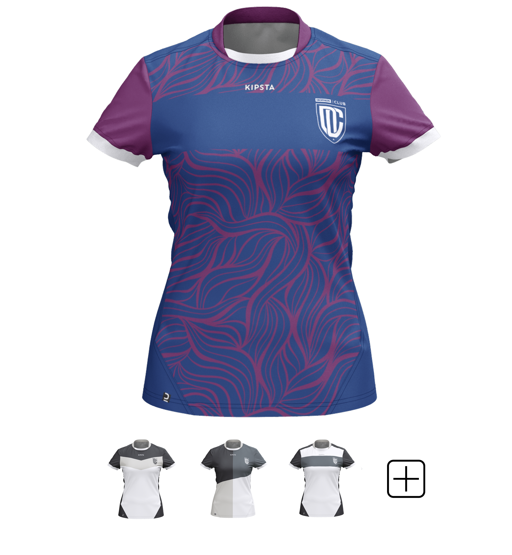 Femme rugby maillot r500