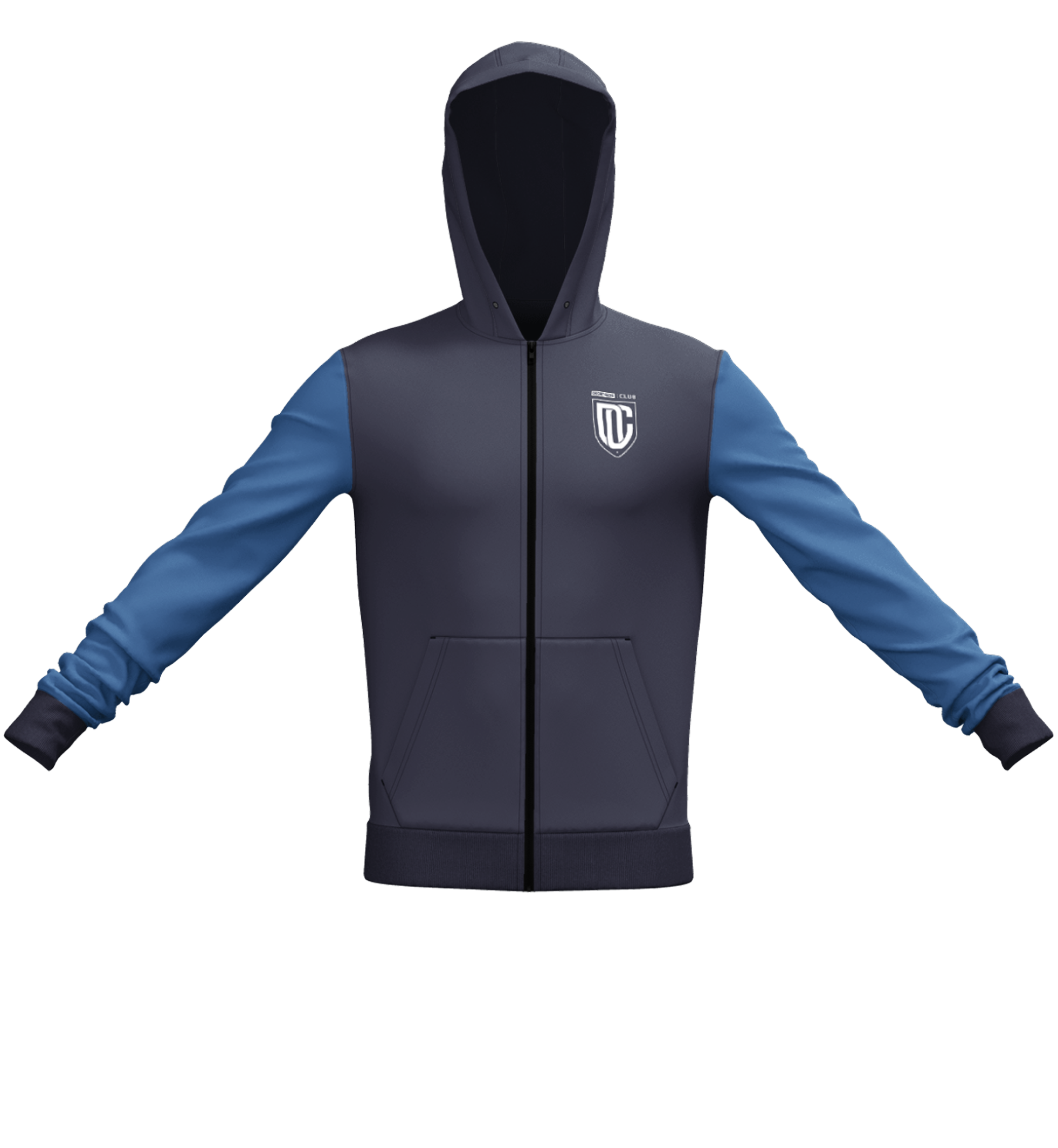 Men training fleece jacket 100